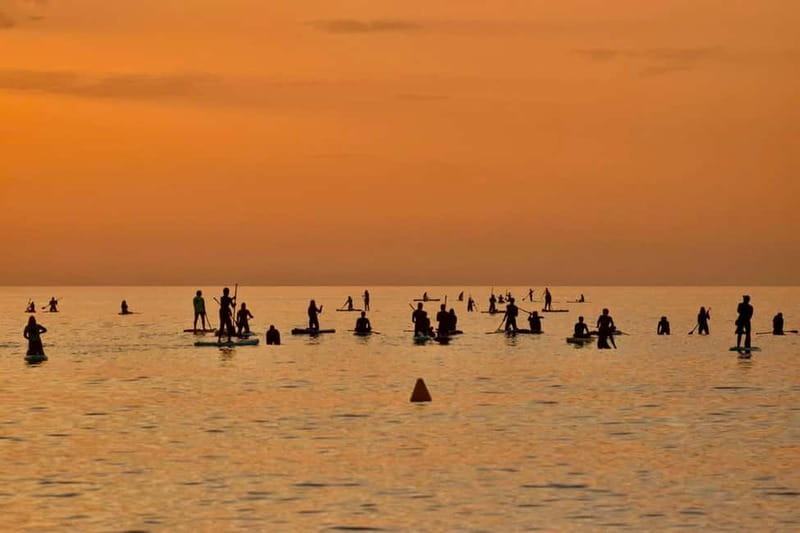 Barcelona: Paddleboarding at Sunrise Includes: teacher, photos, and materials - Starting Point and Meeting Procedures