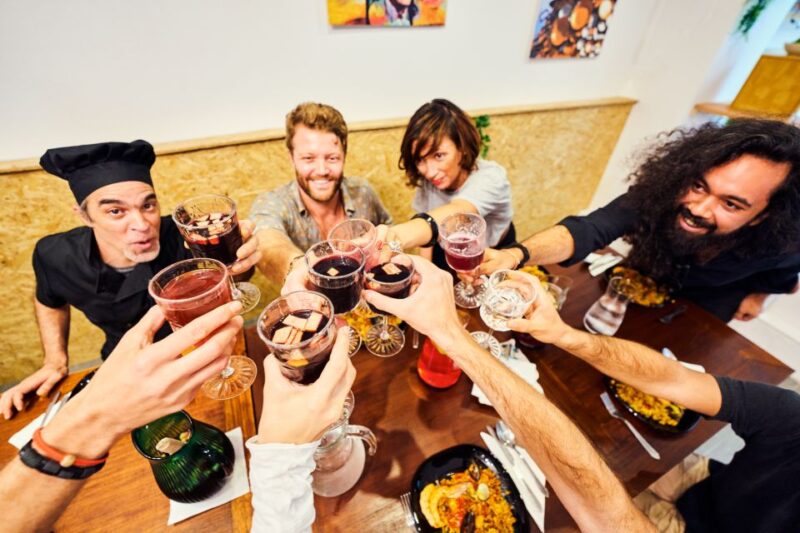 Barcelona: Paella Cooking Class with Market Visit and More - Crafting and Tasting Spanish Sangria in a Fun Workshop