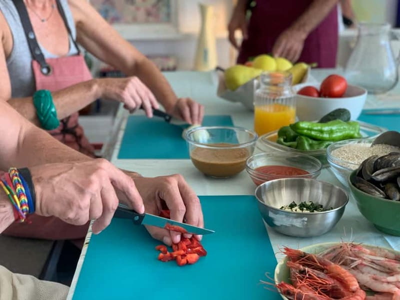 Barcelona: Paella Seafood Master Cooking Class with Sangria - Discover the Authentic Seafood Paella Master Class in Barcelona