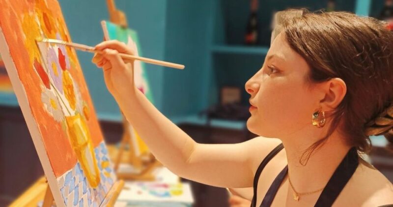 Barcelona: Paint and Sip Experience with Spanish Vermouth - Discover the Unique Paint and Sip in Barcelona with Spanish Vermouth