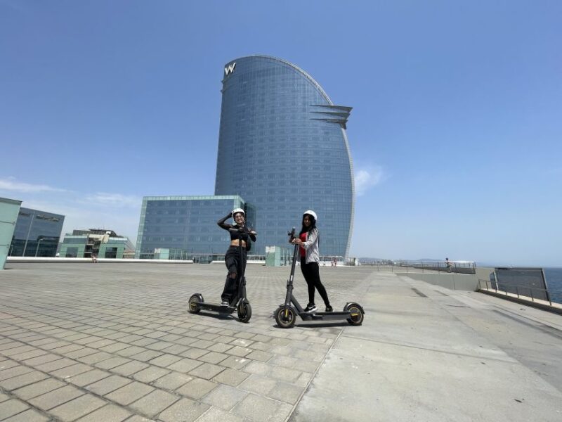 Barcelona: Panoramic eScooter Tour - Practical Details: Meeting Point and Group Size