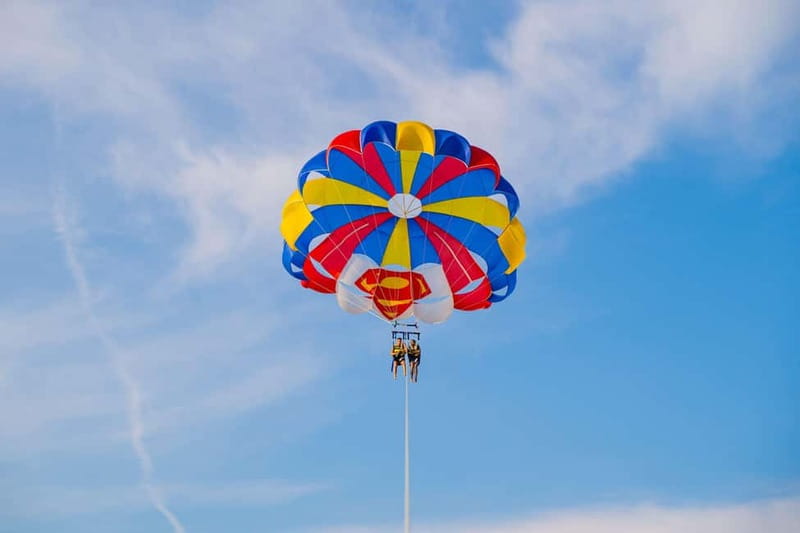 Barcelona: Parasailing magic flight and views above the sea - Key Points