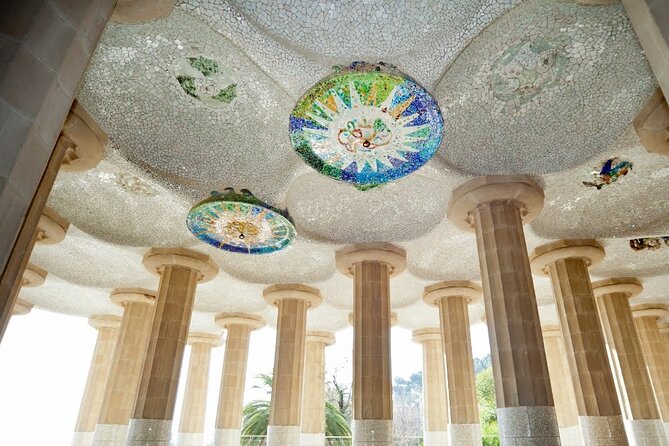 Barcelona Park Guell Private Tour - From the Entrance to the Main Terrace Views