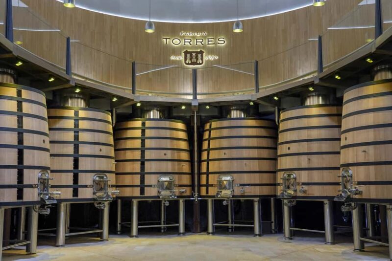 Barcelona-Penedès: Familia Torres wine & tapas winery tour - Flexibility and Booking Options