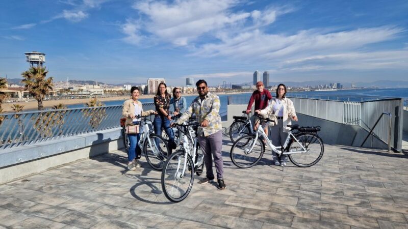 Barcelona Photo Highlights 4h Small Group eBike Tour - The Vibrant Atmosphere at Barceloneta Beach