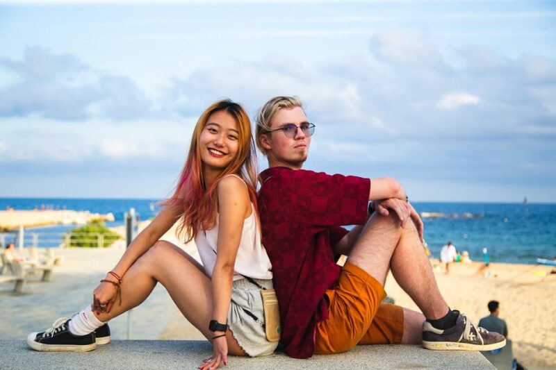 Barcelona: Photographic Madness at Barceloneta Beach - The Itinerary: From Desigual to Plaça de la Rosa dels Vents