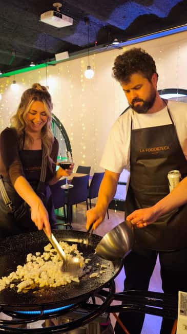 Barcelona: Premium Spanish Cooking Class in Designer Loft - Beverage Options: Cava, Wine, Beer, or Soft Drinks