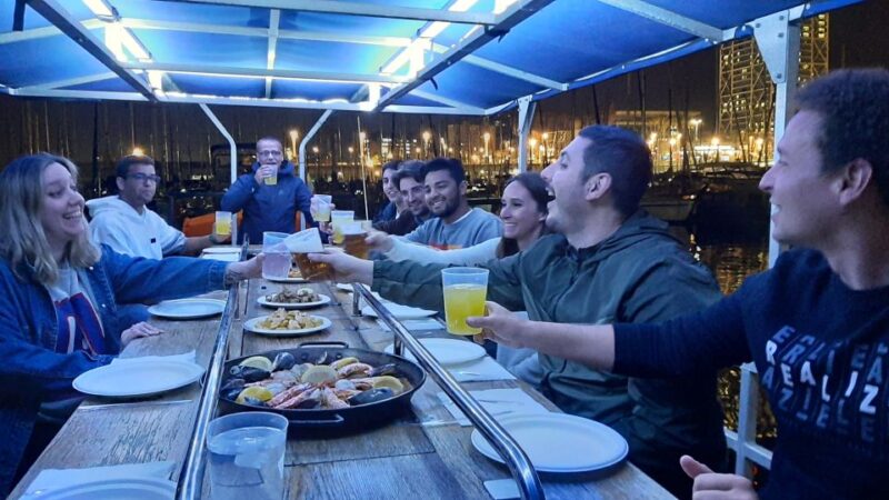 Barcelona: Private Evening Cruise with Dinner and Drinks - Starting at Olympic Port for a Smooth Departure