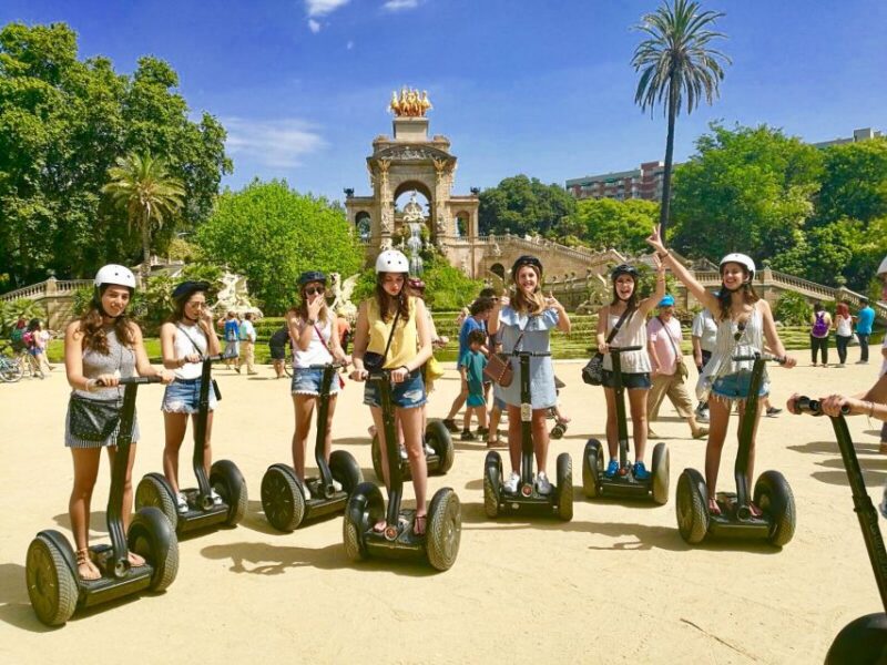 Barcelona: Private Gaudi Guided Segway Tour - Passing by Central Beach and the Harbor