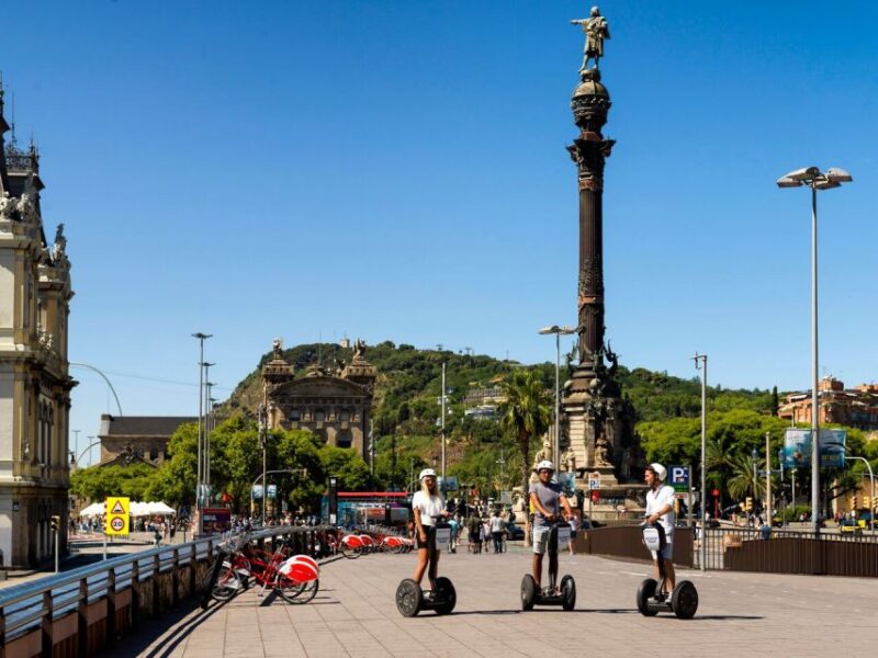 Barcelona: Private Guided Segway Tour - Explore Barcelona in Style on a Private Guided Segway Tour