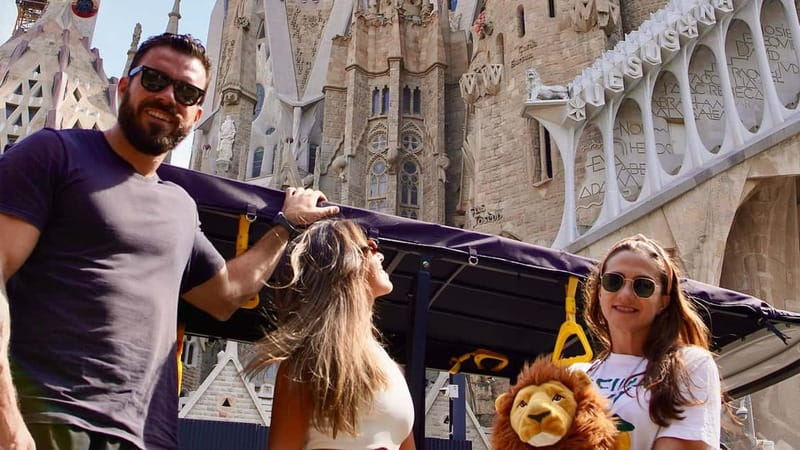 Barcelona: Private Hop-On Hop-Off Lion Tuk Tuk Tour - Starting Point and Pickup Options