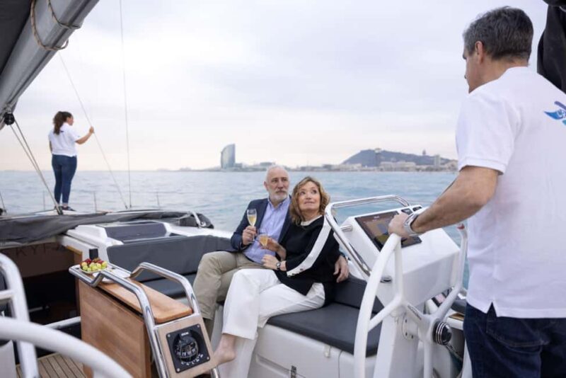 Barcelona: Romantic Private Experience on a Luxury Sailboat - Experience Barcelona from the Comfort of a Private Luxury Sailboat