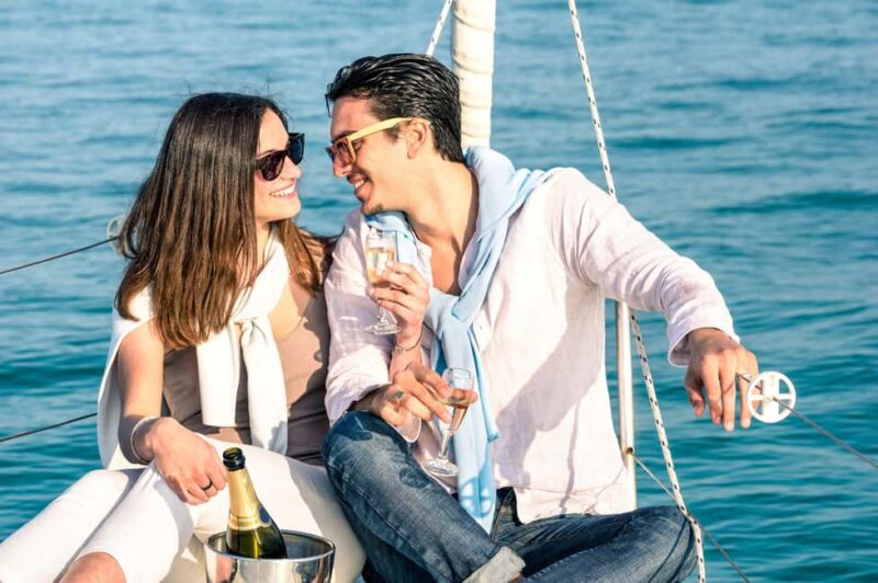 Barcelona: Romantic Private Experience on a Luxury Sailboat - Detailed Itinerary and Key Stops