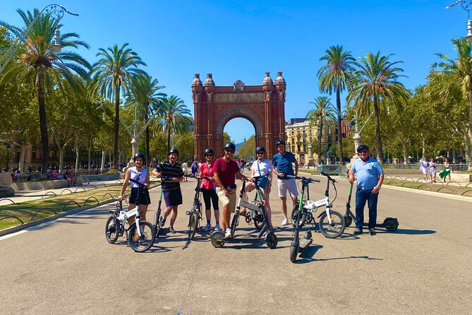 Barcelona Sagrada familia Electric Scooter or E-Bike Tour - Starting Point at Calle Regomir in Barcelona