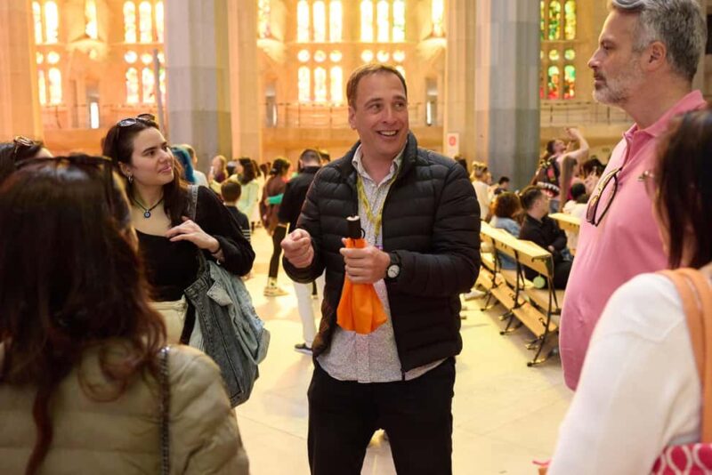 Barcelona: Sagrada Familia Skip-the-Line Guided Tour - Inside the Basilica: Light, Columns, and Spiritual Atmosphere