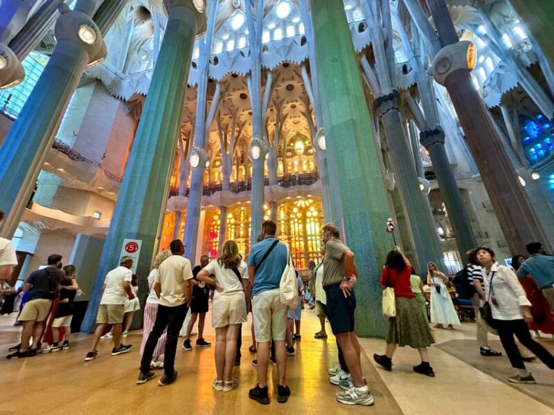 Barcelona: Sagrada Familia Skip-the-Line Guided Tour - Visiting the Nativity Facade and Its Sculptures
