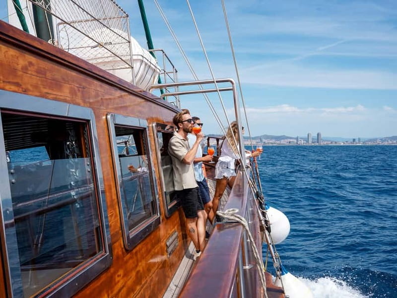 Barcelona Sailing Cruise by Aperol Spritz - Different Seating Options for a Personalized Experience