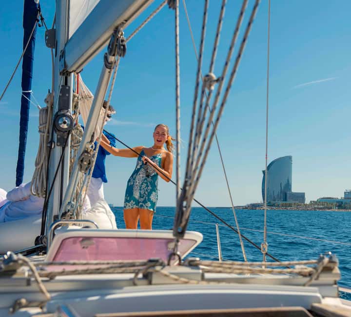 Barcelona Sailing Experience with Tapas & Cava - Food, Drinks, and Onboard Entertainment