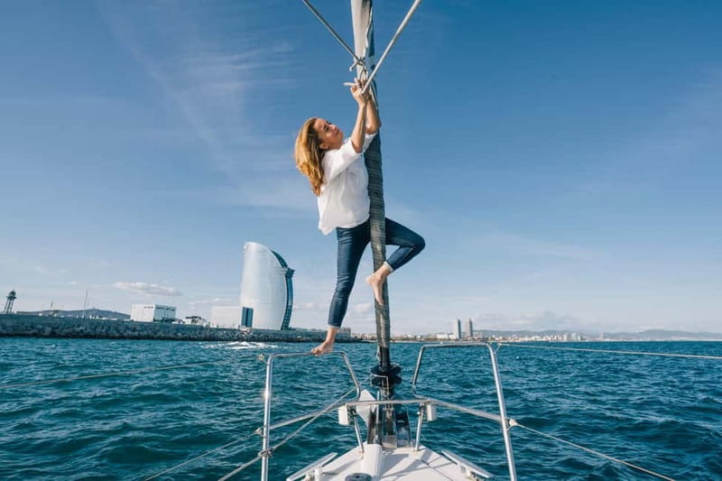 Barcelona: Sailing Tour + Food, Drinks, Swim & Sunset Option - Practical Details: Meeting Point, Duration, and What to Bring