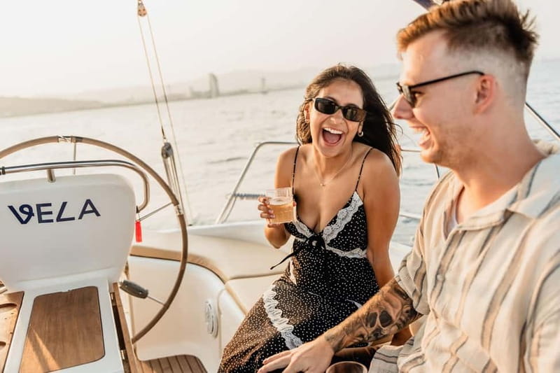 Barcelona: Sailing Tour with Young Local Captain & Drinks - The Sunset and Photography Moments