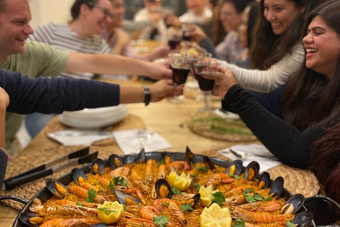 Barcelona Seafood Paella Class & Sangria with a Top Chef - Handmade Paella and Sangria in Barcelona with a Skilled Chef for $151