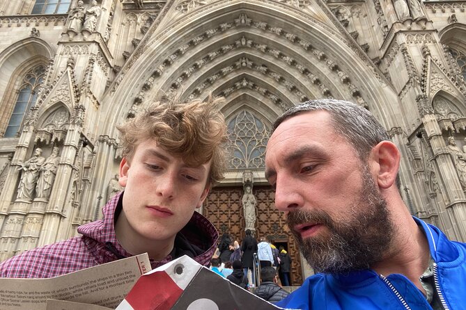 Barcelona Self-Guided Murder Mystery Tour by the Cathedral of Barcelona - Meeting Point and End Location