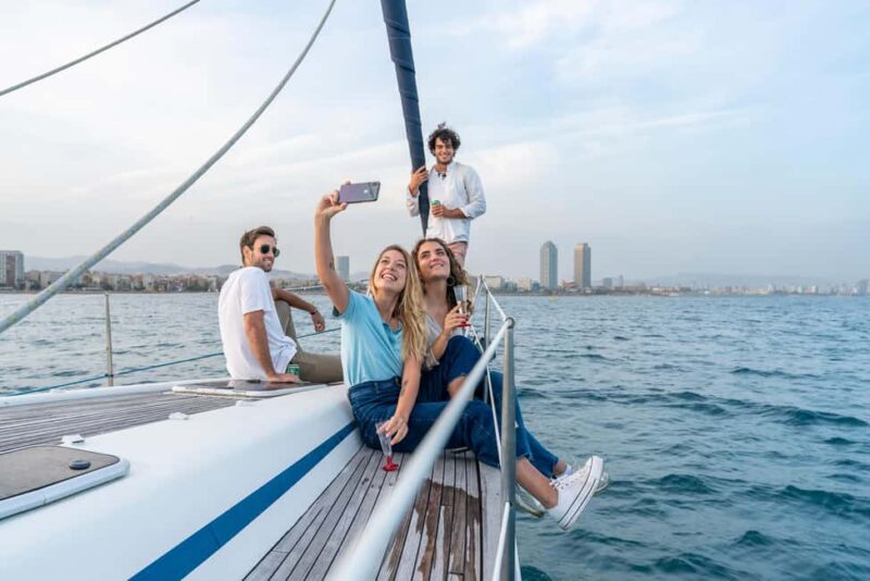 Barcelona: Shared Sailing cruise with Drinks & Snacks - The Sailing Route Along Barcelona’s Coastline