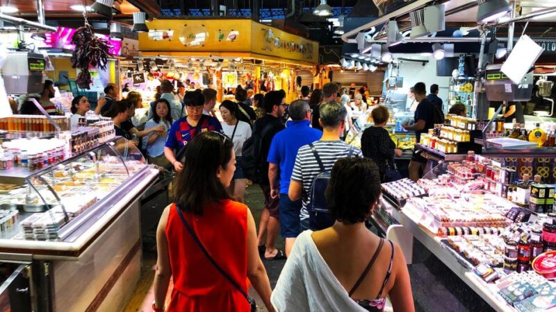 Barcelona: Street Food & Sightseeing Tour with Local Market - Key Points