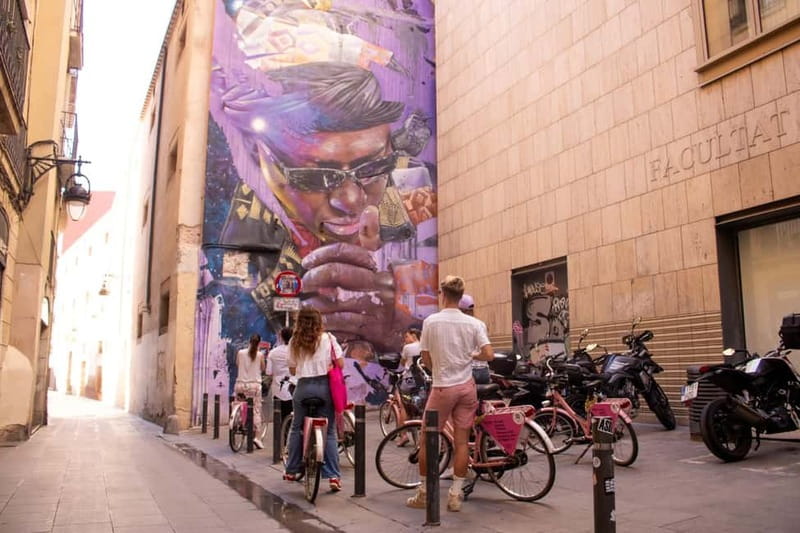 Barcelona | StreetArt Bike Tour Moco Museum - The Route Includes Major Landmarks and Artistic Highlights