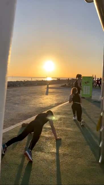 Barcelona Sunrise Beach Workout - Discover the Unique Setting of Barcelona’s Sunrise by the Sea