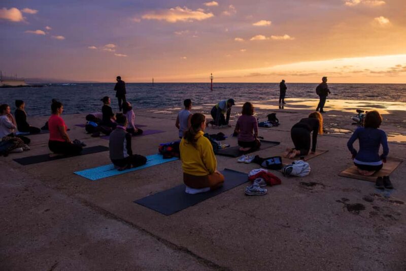 Barcelona: Sunrise Yoga by the Sea & Morning Dip - Accessibility and Suitability for Different Participants