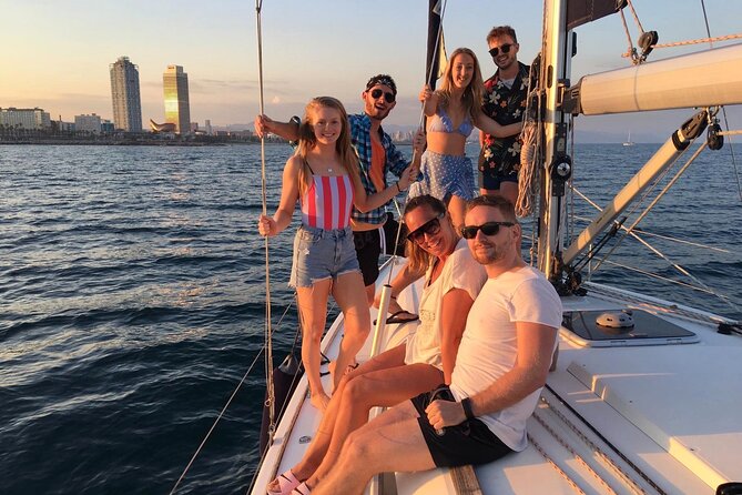 Barcelona Sunset Cruise with Open Bar of Cava and Snacks - Key Points