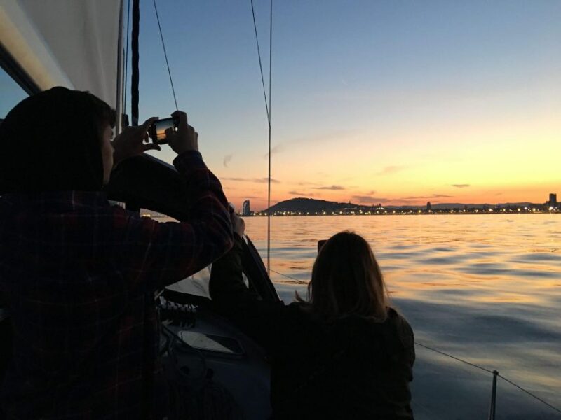 Barcelona: Sunset Sailboat Cruise with Open Bar and Snacks - Drinks, Snacks, and the Open Bar Experience