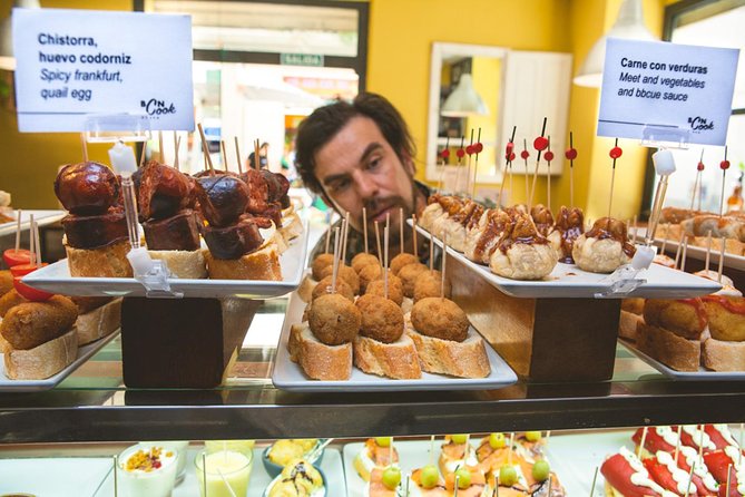 Barcelona Tapas & Wine Private Tour in Traditional Taverns - Exploring Carrer de Blai: The Basque Pintxo Hub