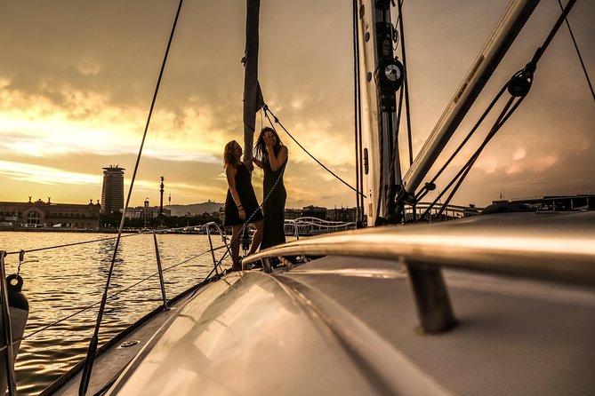 Barcelona Unique Sunset Sailing Experience with Tapas & Open Bar - Private and Themed Sailing Options