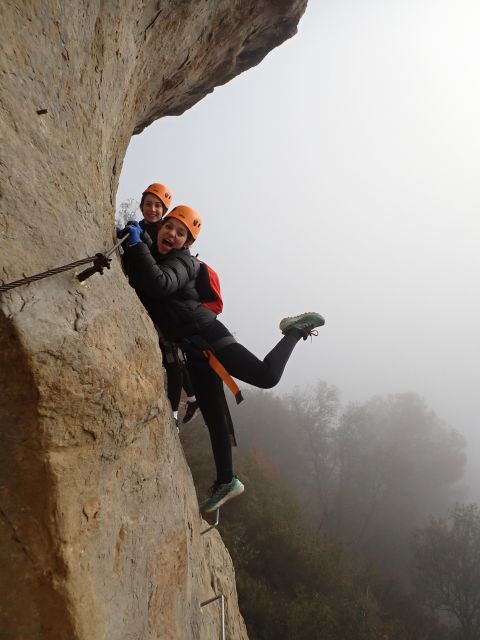 Barcelona: Via Ferrata Baumes Corcades in Centelles - The Guide: Friendly, Knowledgeable, and Supportive