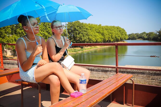 Barge cruise on the Canal du Midi (UNESCO site) - Crossing the Béziers Canal Bridge