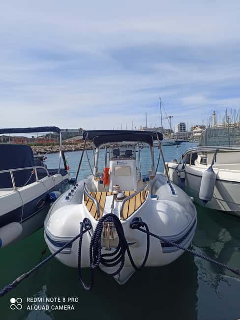 Bari at golden hour  Sunset Boat & Aperitif - Experience Bari from the Sea with a Sunset Aperitif Boat Tour