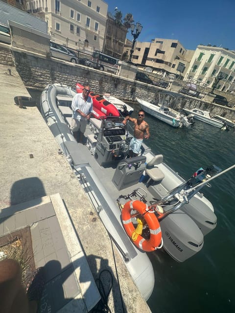 Bari: Boat tour (RHIB) on the suggestive seafront of Bari - The Quality of the Crew: Knowledgeable and Friendly