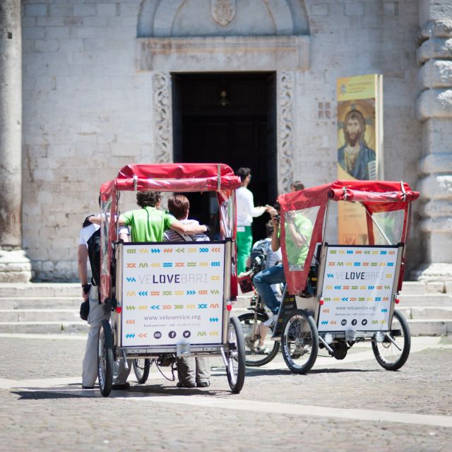 Bari: Old Town Guided Eco-Friendly Rickshaw Tour - Discovering Local Life and Tasting Local Products