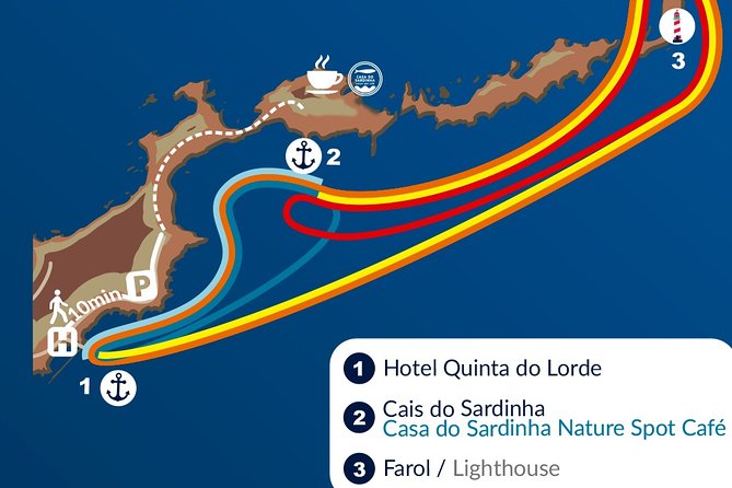 Basic Tour 1 - Cais do Sardinha to Quinta do Lorde (one way) - A Short Look at the Basic Tour from Cais do Sardinha to Quinta do Lorde