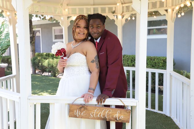 Basic Vow Renewal Package - Flexibility and Convenience of Scheduling