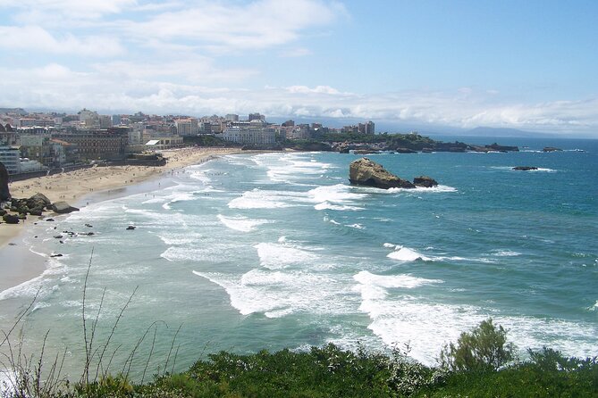 Basque visit in Biarritz - Walking Along the Plage du Miramar and Seaside Architecture