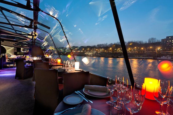 Bateaux Parisiens Seine River Gourmet Dinner & Sightseeing Cruise - Passing Under Historic Bridges and Notable Sites