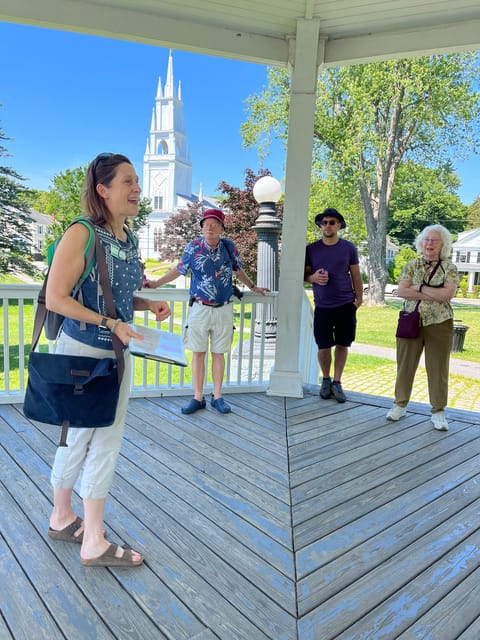 Bath, Maine: 90 Minute Walking Tour + 400 Years of History - The End at City Park and the Winter Street Church