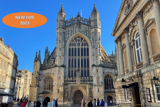 Bath Public Walking Tour including Bath Abbey - The Starting Point: Abbey Churchyard in Bath
