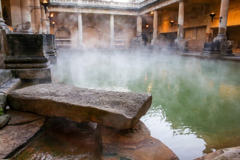 Bath: Roman Baths Entry Ticket with Audio Guide - The Iconic Bathing Complex and Thermae Features