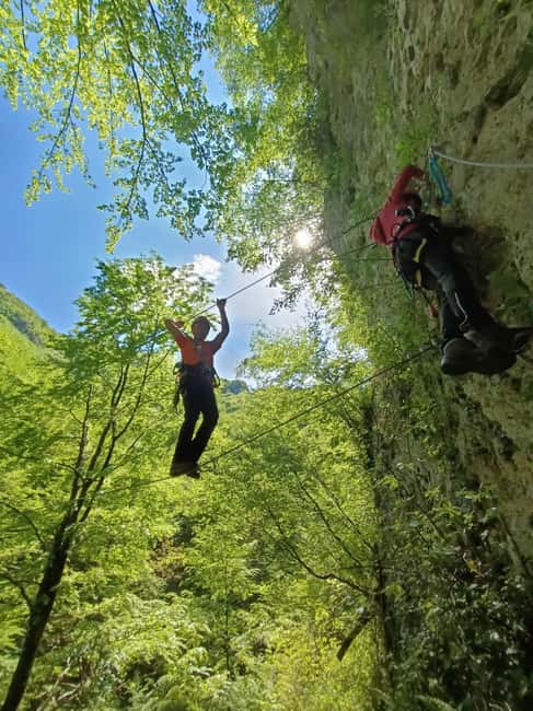 Battiferro Park: Aerial route/Zip line - Exploring the Suspension Walkways and Tibetan Bridges