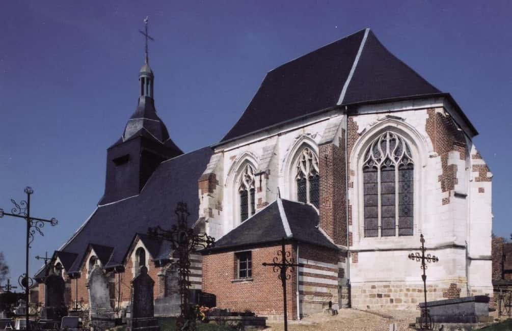 Battle of Cantigny: First American Offensive WWI from Amiens - Visiting the 1st Division Headquarters and Le Mesnil-St-Firmin