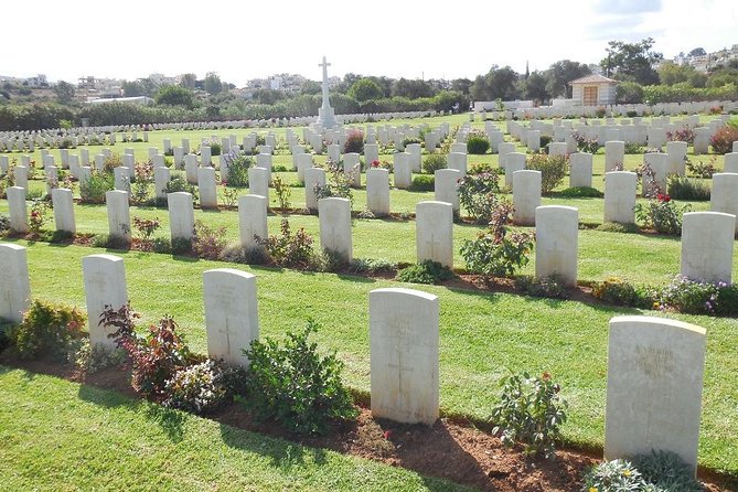 Battle of Crete WW2 Private Tour (price per group of 6) - Exploring the Souda Bay War Cemetery